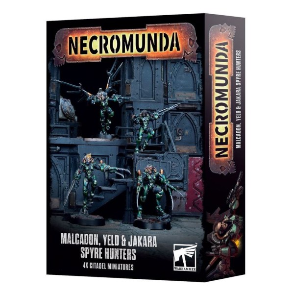 Necromunda - Malcadon, Yeld, and Jakara Spyre Hunters