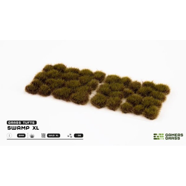 Gamer's Grass Gen II - Swamp Tufts XL 8mm