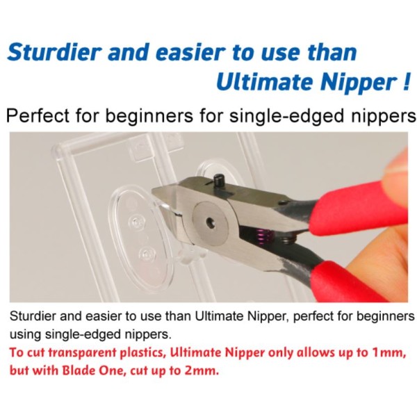 GodHand Hobby Tools: Nippers - Blade One Nipper - GH-PN-120