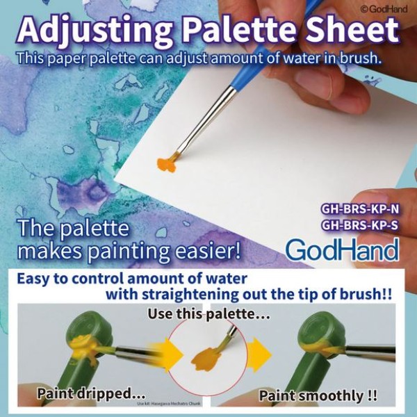 GodHand Hobby Tools: Thumb Palette and Palette Sheet Set