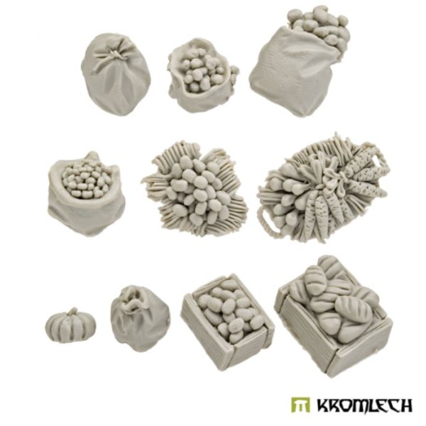 Kromlech - Conversion Bitz - Fantasy Town Marketplace - Set 2