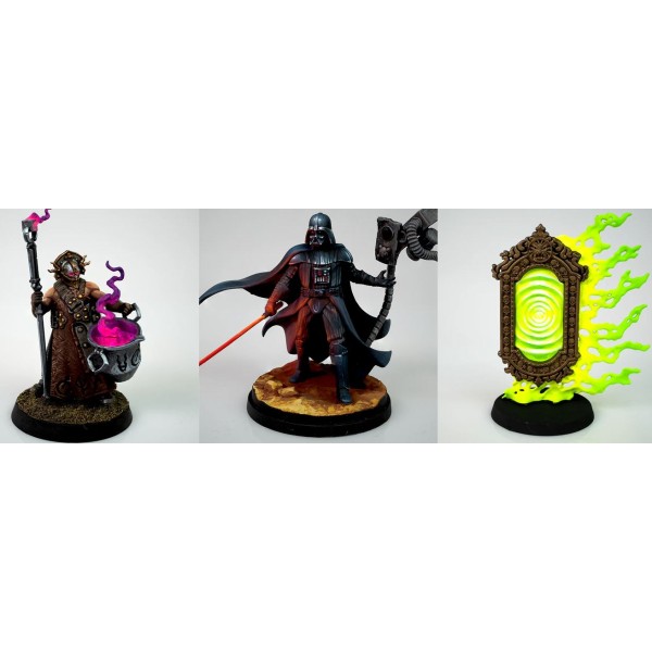 Monument Hobbies - Pro Acryl Paint Sets - Fluorescents Set