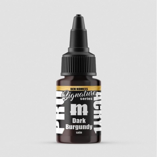 Monument Hobbies - Pro Acryl - Ben Komets Signature Series - Dark Burgundy 22ml