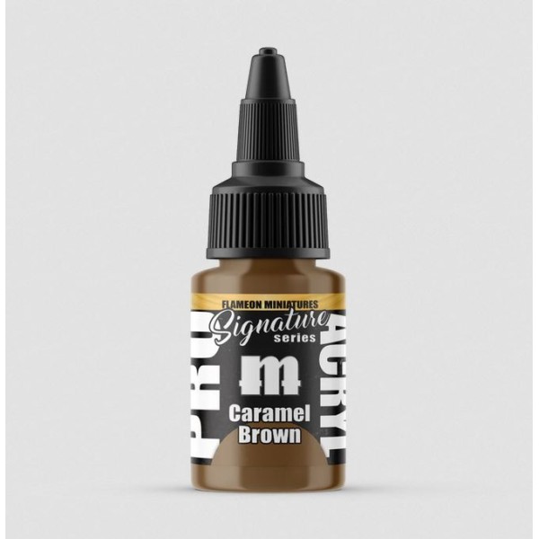 Monument Hobbies - Pro Acryl - Flameon Signature Series - Caramel Brown 22ml