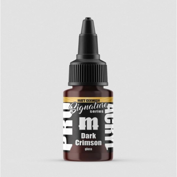 Monument Hobbies - Pro Acryl - Matt Cexwish Signature Series - Dark Crimson 22ml