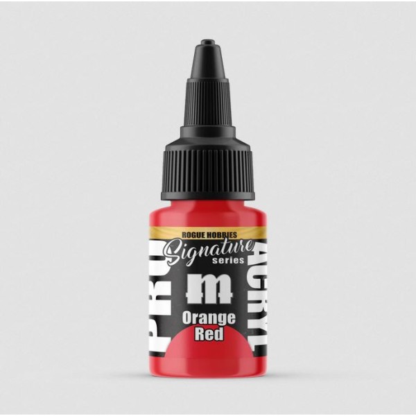 Monument Hobbies - Pro Acryl - Rogue Hobbies Signature Series - Orange Red 22ml