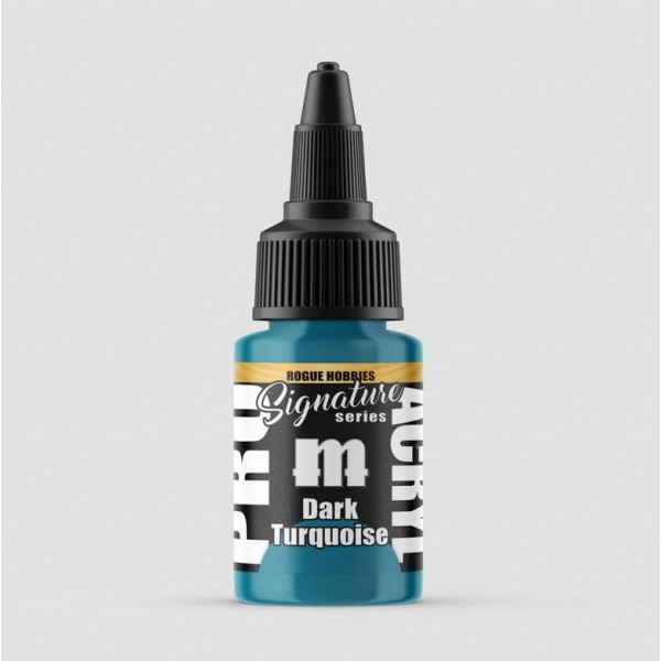 Monument Hobbies - Pro Acryl - Rogue Hobbies Signature Series - Dark Turquoise 22ml