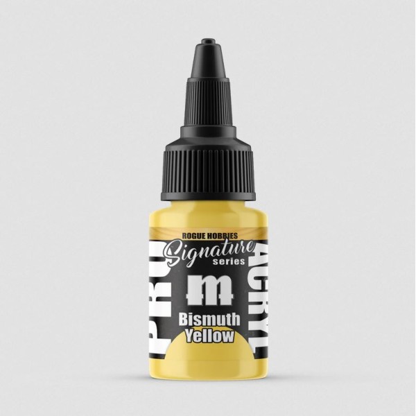 Monument Hobbies - Pro Acryl - Rogue Hobbies Signature Series - Bismuth Yellow 22ml