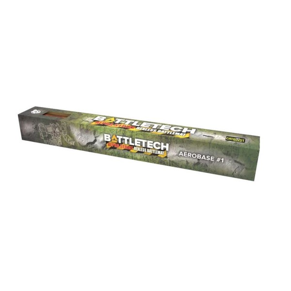 Battletech - Battle Alpha Strike Mat - Aerobase 1 / Rolling Woodland