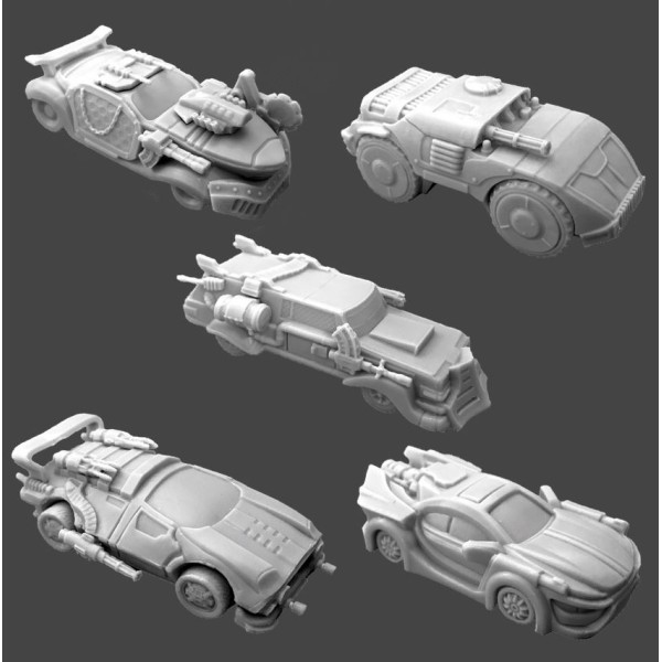 Car Wars - Sixth Edition - Miniatures Set 4