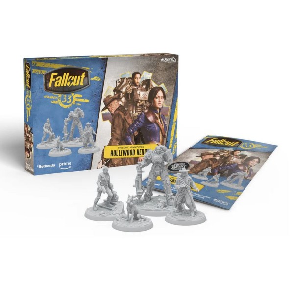 Fallout - Wasteland Warfare - Hollywood Heroes Miniatures (Amazon TV Show Tie-In)