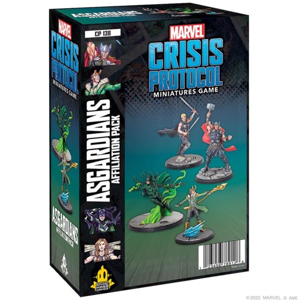 Marvel - Crisis Protocol - Miniatures Game - Asgardians Affiliation Pack