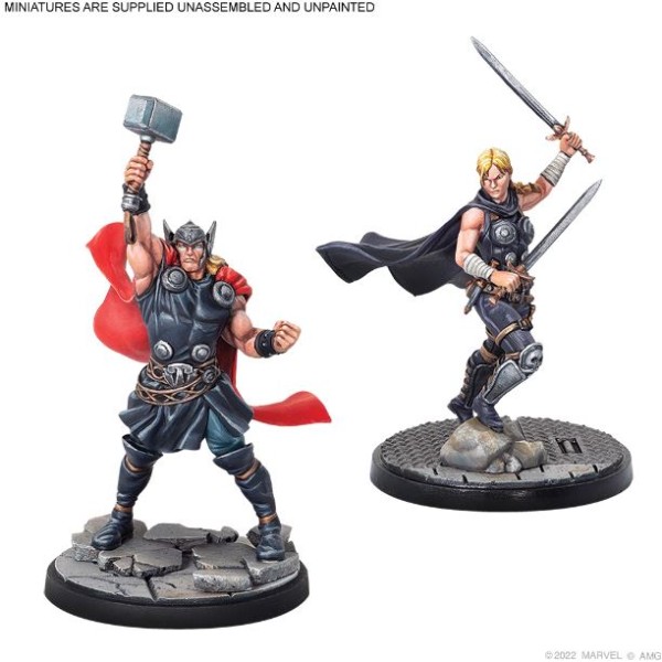 Marvel - Crisis Protocol - Miniatures Game - Asgardians Affiliation Pack