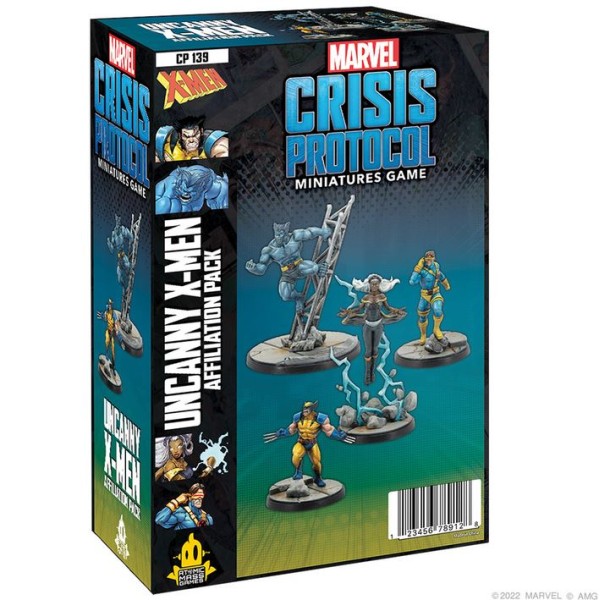 Marvel - Crisis Protocol - Miniatures Game - Uncanny X-Men - Affiliation Pack