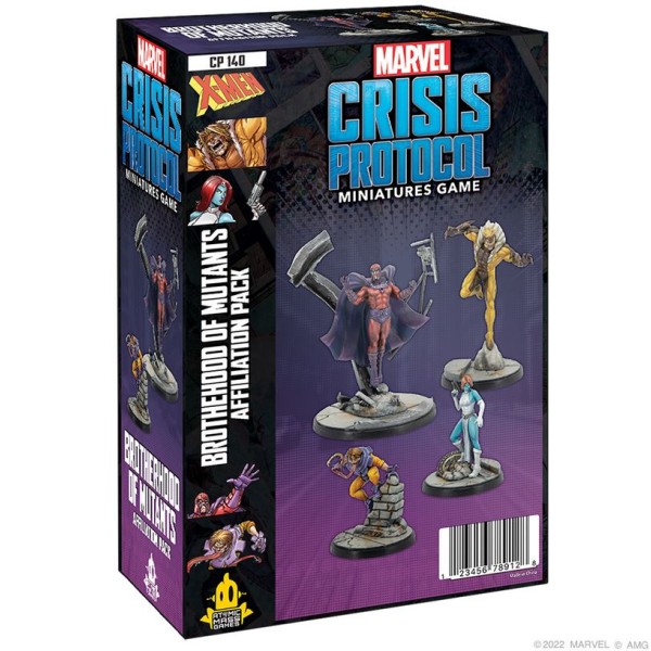 Marvel - Crisis Protocol - Miniatures Game - Brotherhood of Mutants - Affiliation Pack