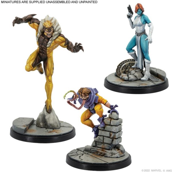 Marvel - Crisis Protocol - Miniatures Game - Brotherhood of Mutants - Affiliation Pack