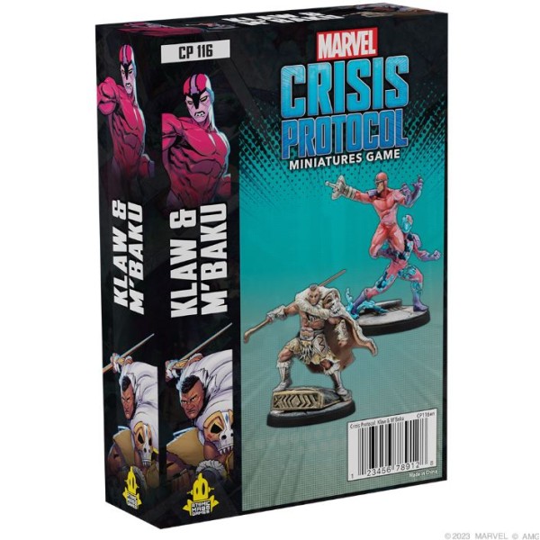 Marvel - Crisis Protocol - Miniatures Game - Klaw and M'Baku