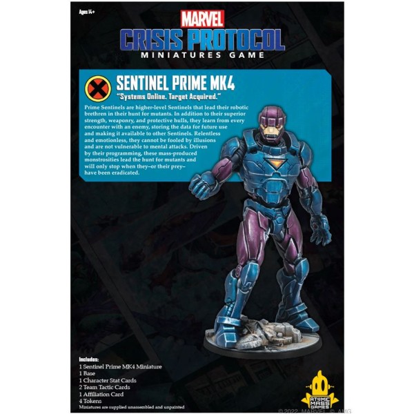 Marvel - Crisis Protocol - Miniatures Game - Sentinel Prime MK4 