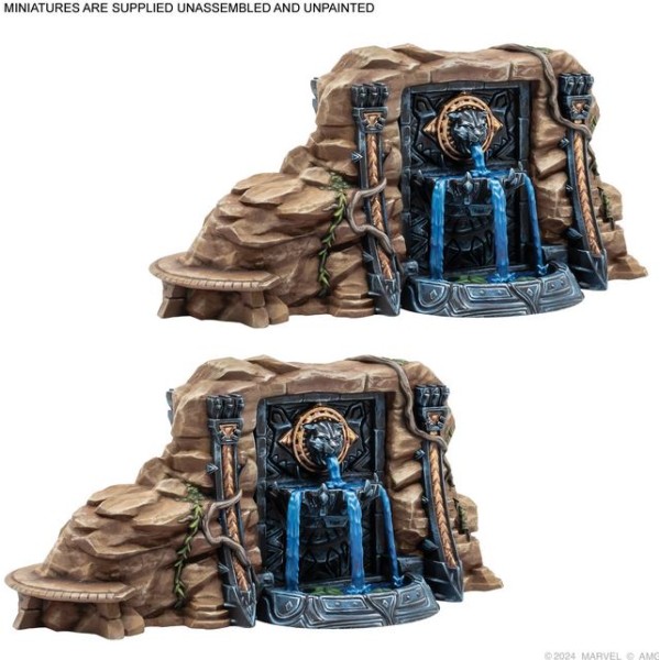 Marvel - Crisis Protocol - Miniatures Game - Icons of Bast Terrain Pack 