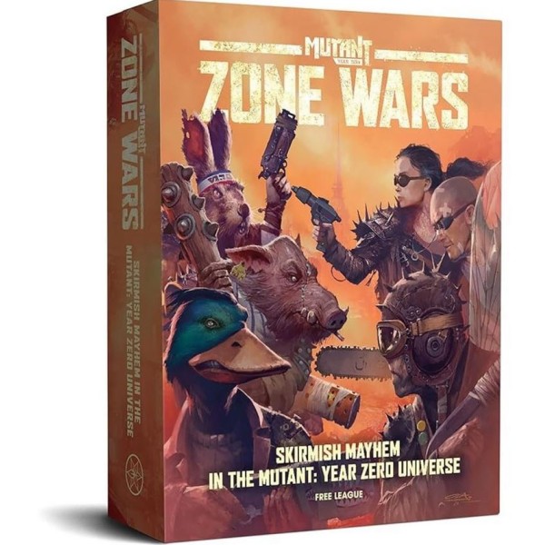 Mutant: Year Zero - Zone Wars Miniature Skirmish Game - Core Set