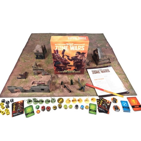 Mutant: Year Zero - Zone Wars Miniature Skirmish Game - Core Set