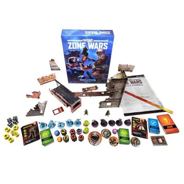 Mutant: Year Zero - Zone Wars Miniature Skirmish Game - Robots and Psionics Expansion