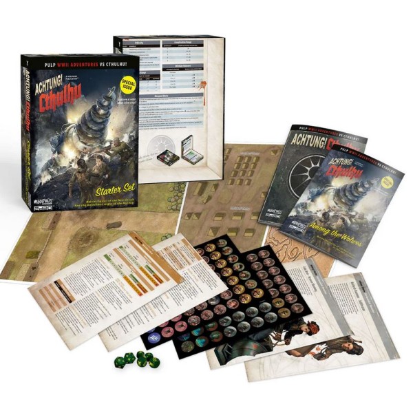 Achtung! Cthulhu - 2D20 RPG - Starter Set