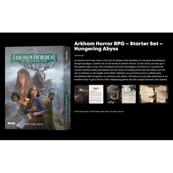 Arkham Horror - The Roleplaying Game - Hungering Abyss Starter set