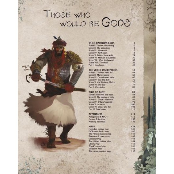 Black Void RPG - Those Who Would Be Gods - Campaign Supplement