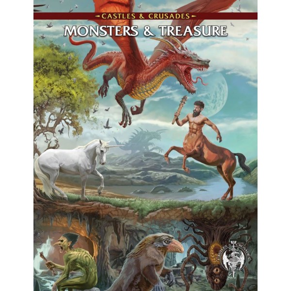 Castles & Crusades RPG - Monsters and Treasure - Complete Hardback Supplement