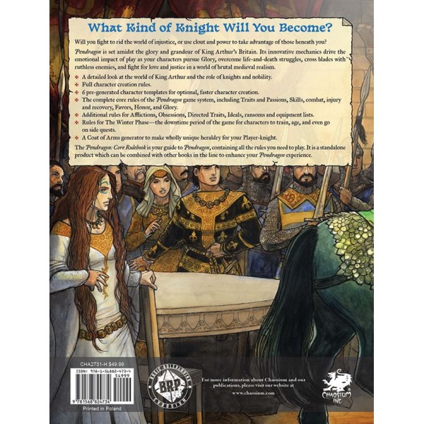 Pendragon RPG - 6th Edition - Core Rulebook