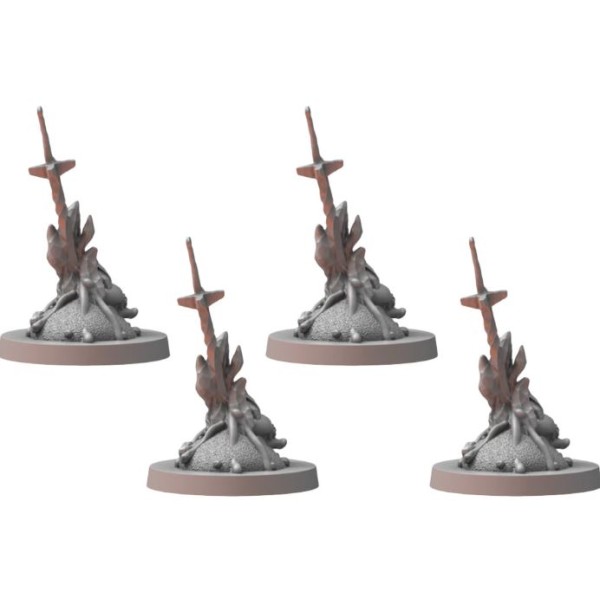 Dark Souls RPG - Fantasy Miniatures - Bonfires