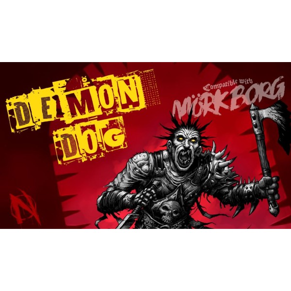 Demon Dog - RPG Core Rules (Mork Borg Compatible)