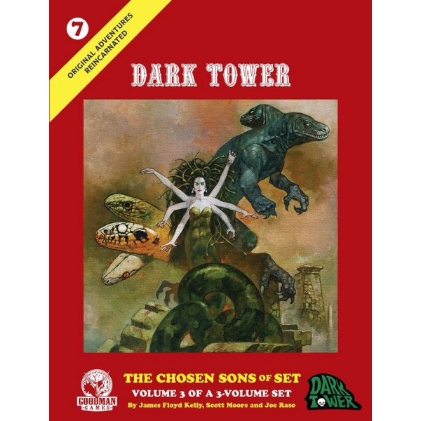 Goodman Games - Fifth Edition Fantasy - Original Adventures Reincarnated #7 - Dark Tower (3-Volume Slipcased Set)