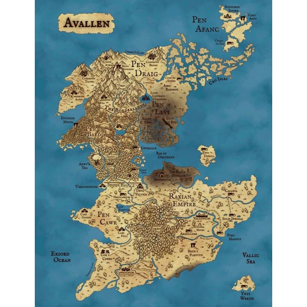 Legends of Avallen RPG - Core Rulebook