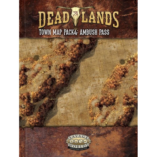 Deadlands The Weird West RPG - Town Map Pack 4: Ambush Pass