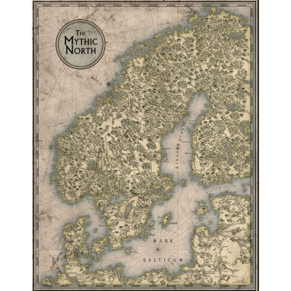 Vaesen - Nordic Horror RPG - GM Screen & Map