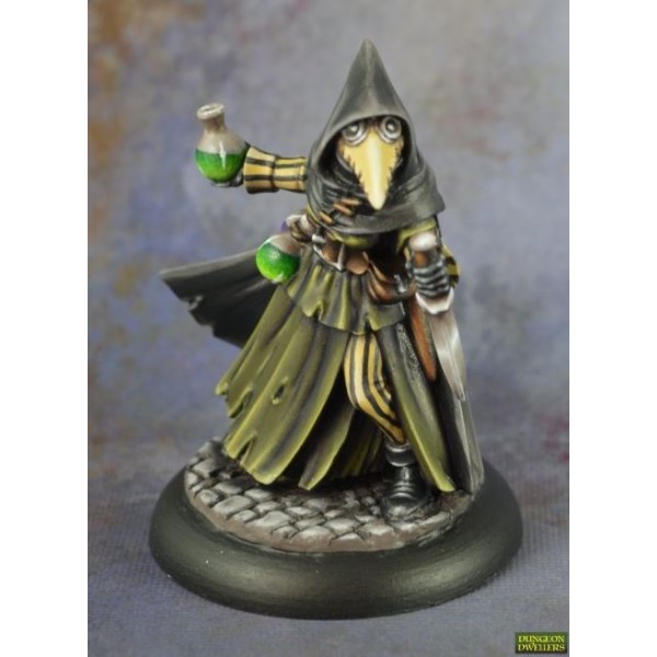 Reaper Dungeon Dwellers (Bones USA Plastic) - Sister Hazel, Plague Doctor