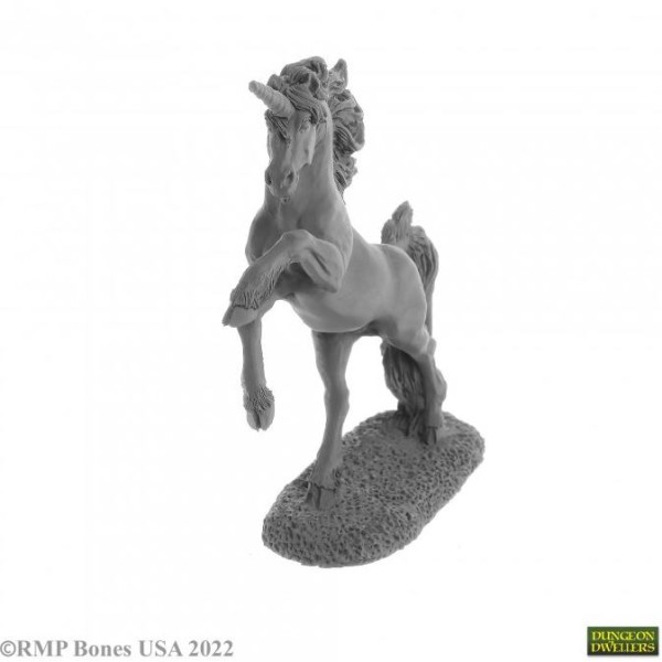 Reaper Dungeon Dwellers (Bones USA Plastic) - Unicorn 