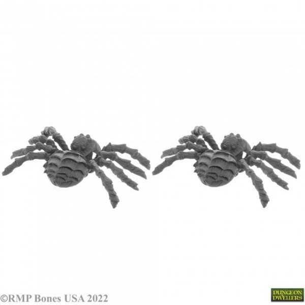 Reaper Dungeon Dwellers (Bones USA Plastic) - Giant Spider (2)