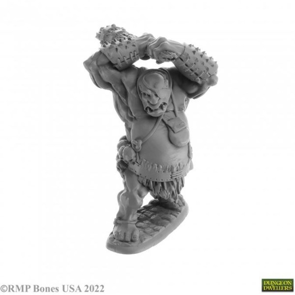 Reaper Dungeon Dwellers (Bones USA Plastic) - Ogre Smasher (Two Handed Club) 