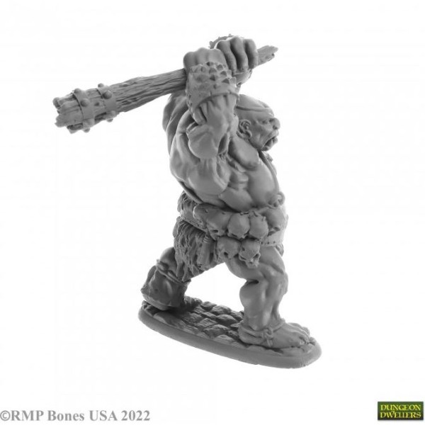 Reaper Dungeon Dwellers (Bones USA Plastic) - Ogre Smasher (Two Handed Club) 