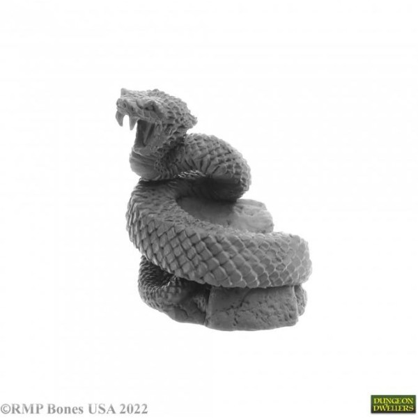 Reaper Dungeon Dwellers (Bones USA Plastic) - Giant Snake