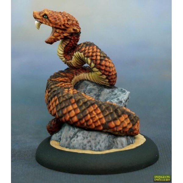 Reaper Dungeon Dwellers (Bones USA Plastic) - Giant Snake