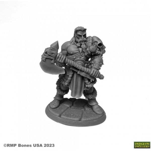 Reaper Dungeon Dwellers (Bones USA Plastic) - Kreed Bloodbeard