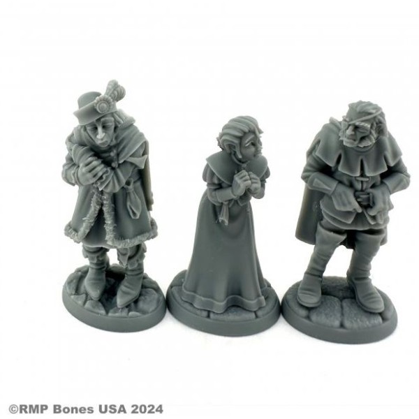 Reaper Dungeon Dwellers (Bones USA Plastic) - Captives (3) 