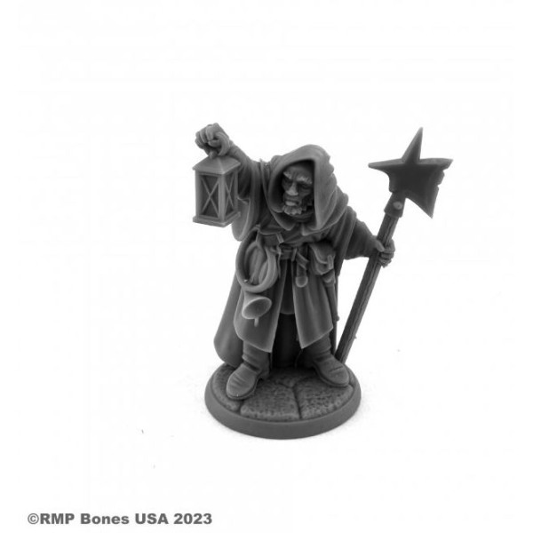 Reaper Dungeon Dwellers (Bones USA Plastic) - Townsfolk: Night Watchman 