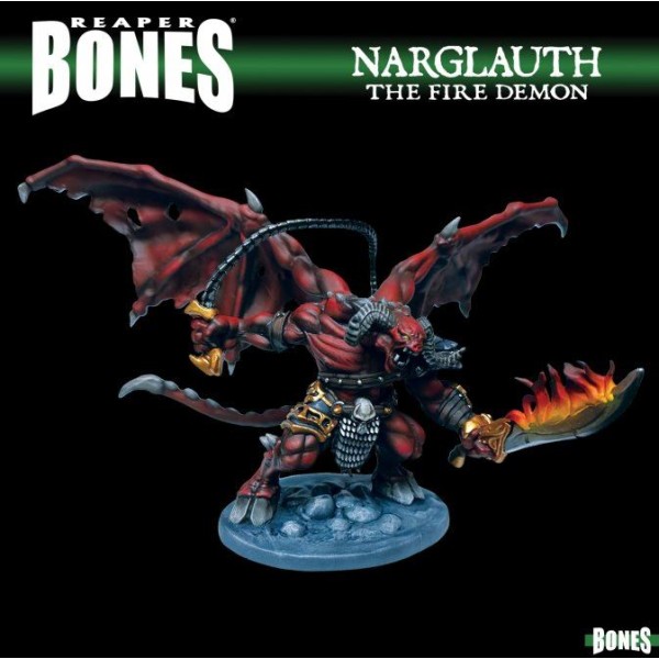 Reaper - Bones - Narglauth, Fire Demon - Bones Classic Deluxe Boxed Set