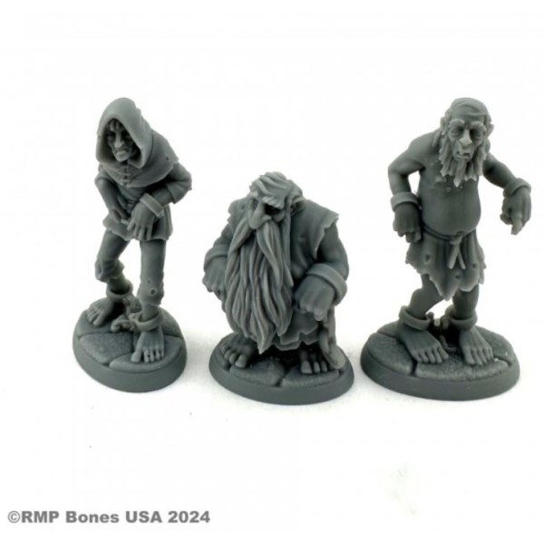 Reaper Dungeon Dwellers (Bones USA Plastic) - Prisoners (3)