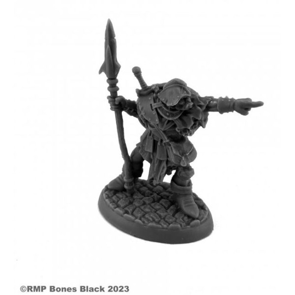 Reaper Bones Black - Orc Leader (Pointing)